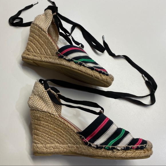 Marc By Marc Jacobs Shoes - Marc by Marc Jacobs Lace-Up Wedge Espadrilles